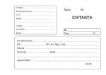 Chitantier A6 3 exemplare 